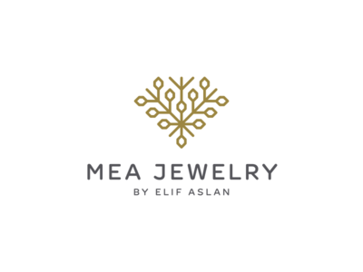 Mea Logo - Mea Jewelry. Design. Logos design, Jewelry logo, Gem logo