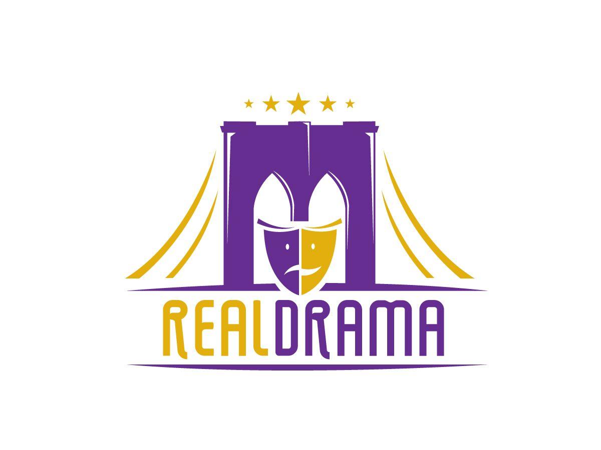 Drama Logo - Real Drama Logo Design | 47 Logo Designs for Real Drama