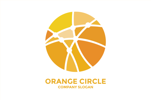 With Orange Circle Company Logo - Orange circle Logos