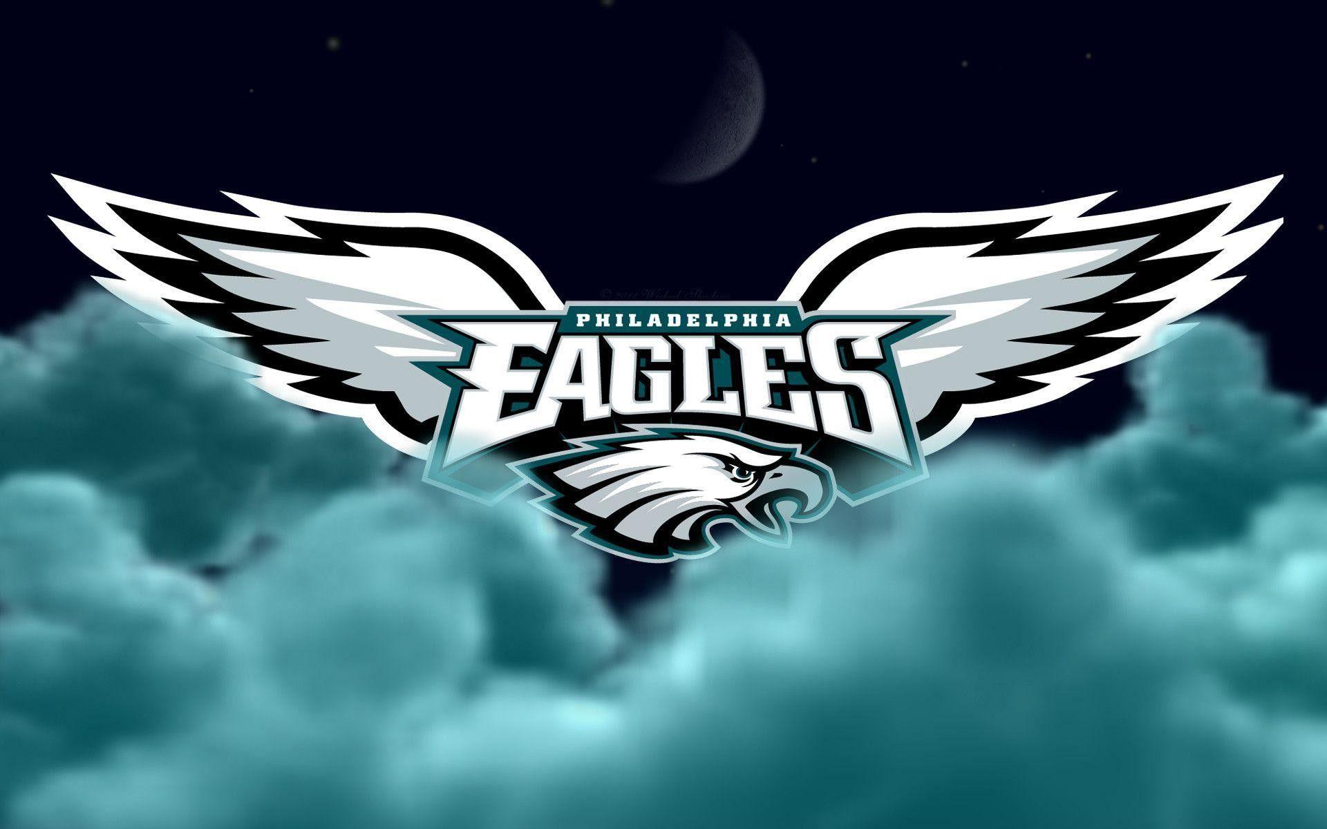 Eagels Logo - 65+ Eagles Logo Wallpapers on WallpaperPlay