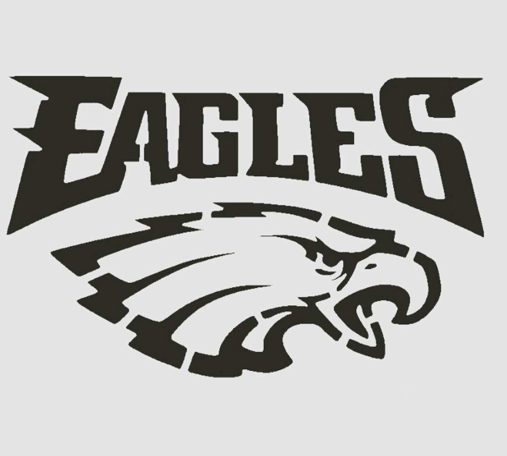 Eagels Logo - Amazon.com: Various SZS Philadelphia Eagles Logo Stencil Reusable ...