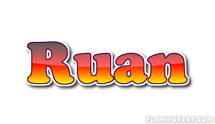 Ruan Logo - Ruan Logo | Free Name Design Tool from Flaming Text