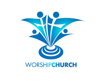 Worship Logo - Worship Church Designed by logodad.com