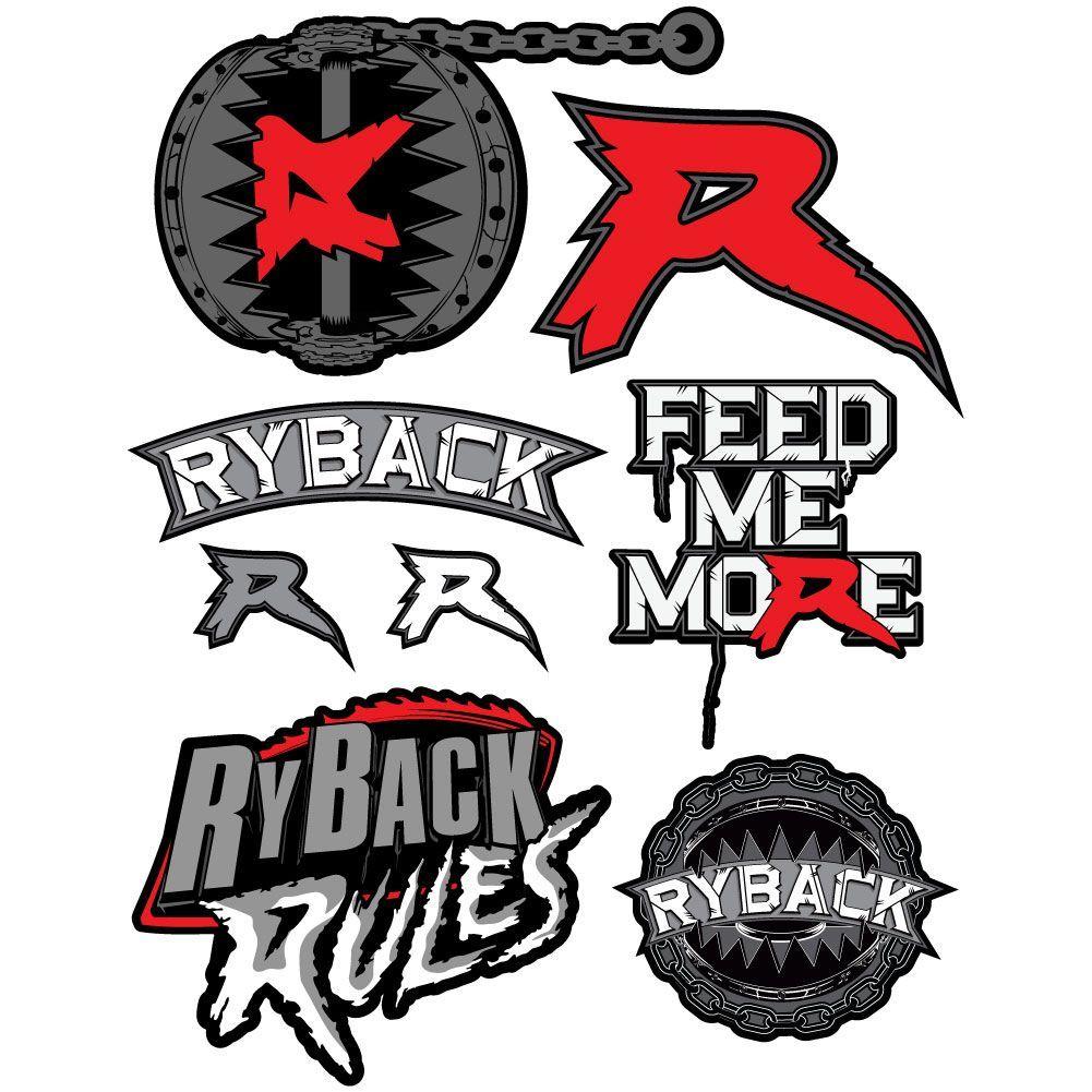 Ryback Logo - Pin by Alex Brathwaite on wwe logos | Wwe logo, Darth vader ...