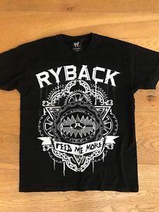 Ryback Logo - Details about Official WWE Authentic Youth t shirt, Ryback, logo front and  back, black
