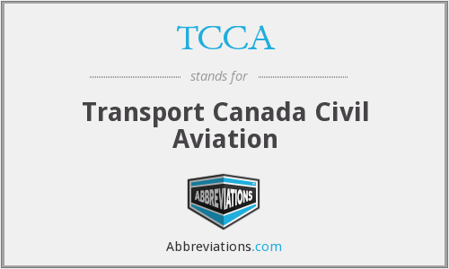 TCCA Logo - TCCA - Transport Canada Civil Aviation