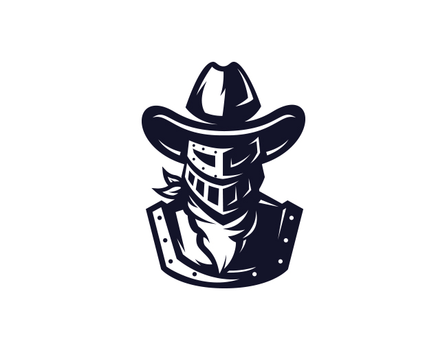 Cowboy Logo - Logopond - Logo, Brand & Identity Inspiration (KNIGHTED COWBOY)