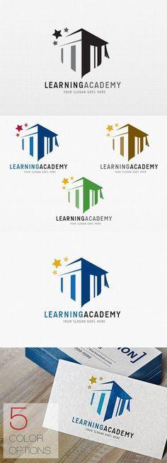 Academy Logo - 84 Best Academy Logo images in 2018 | Academy logo, High schools, 3d ...