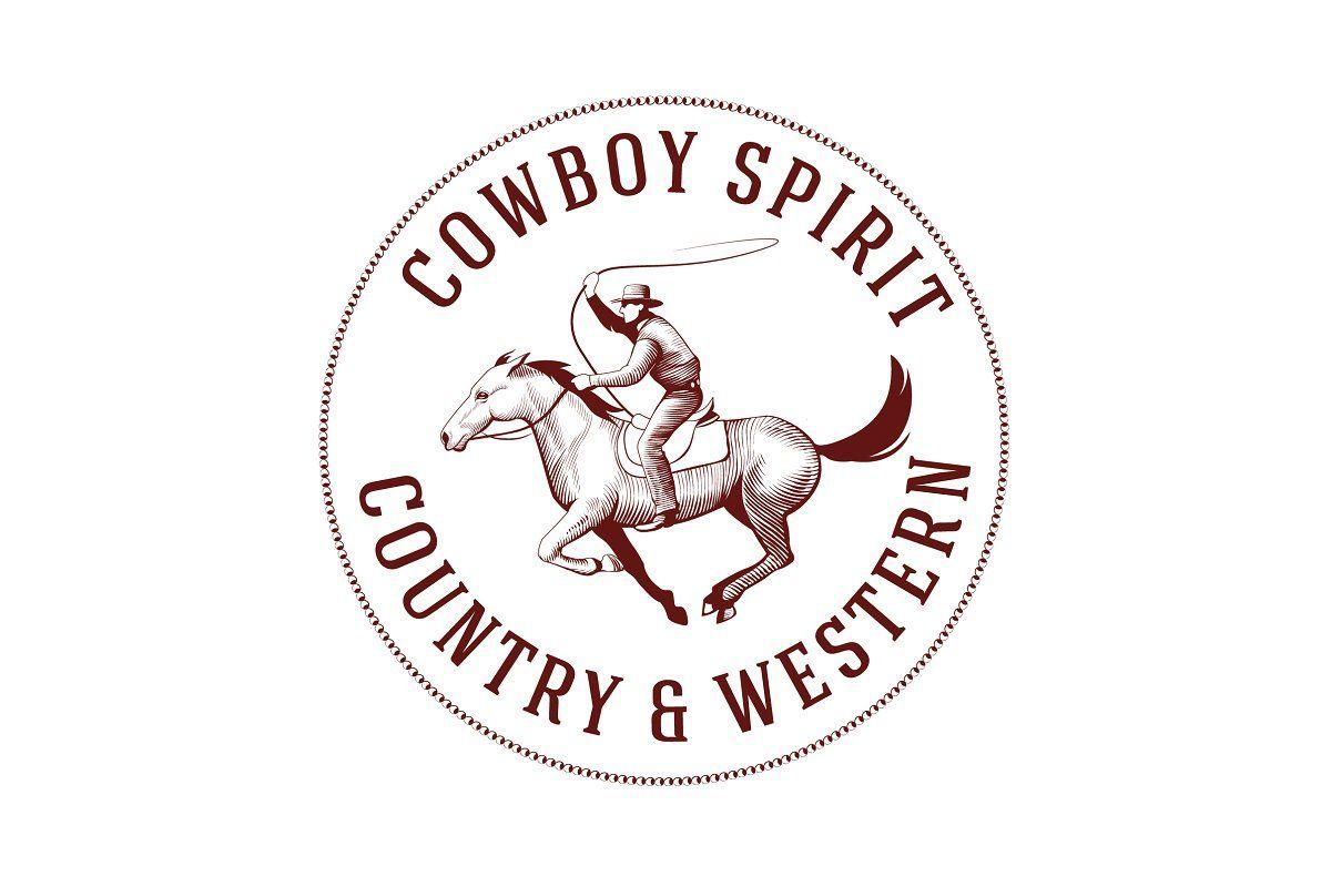 Cowboy Logo - Cowboy Vintage Logo
