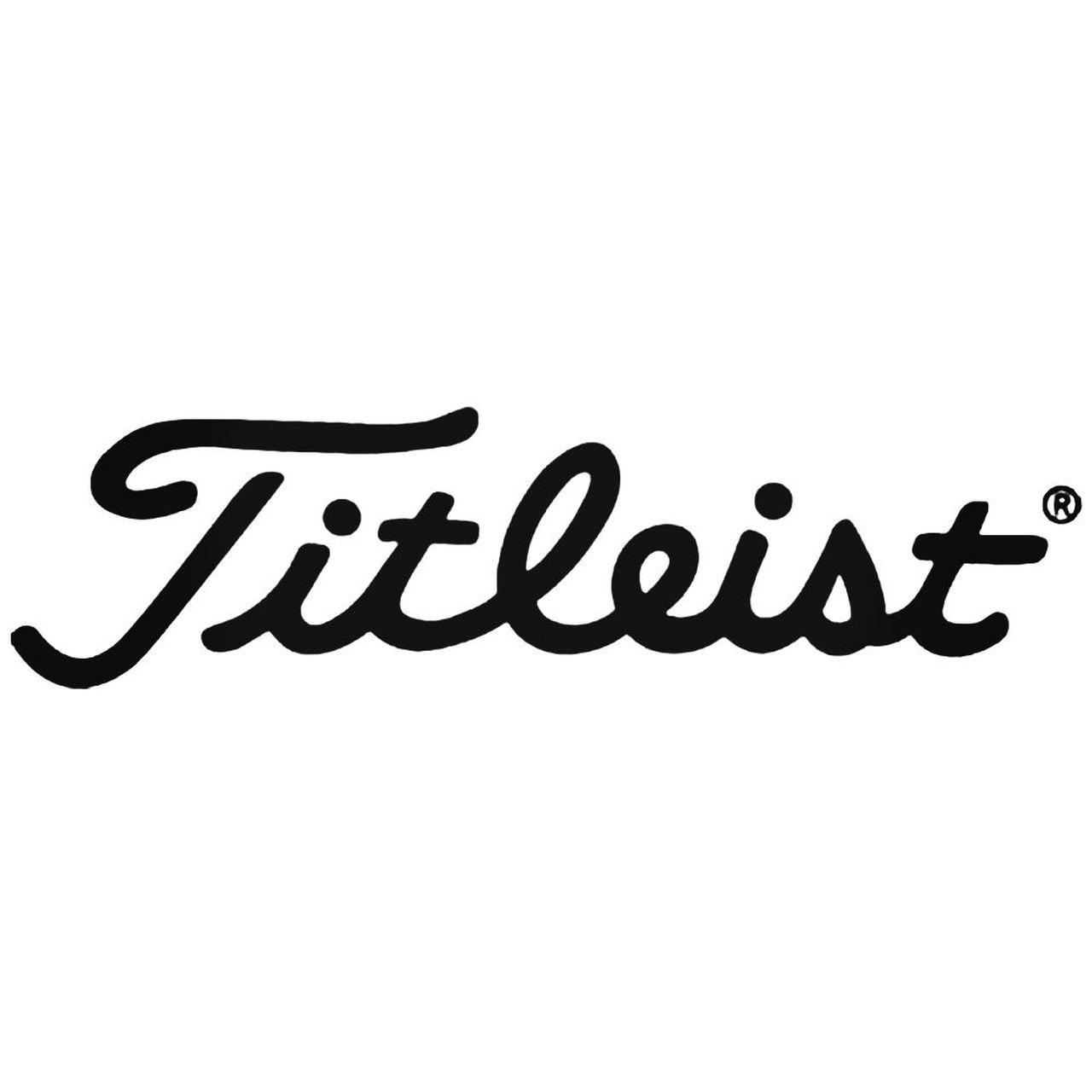 Titlesit Logo - Titleist Logo Decal Sticker