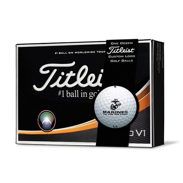 Titlesit Logo - Titleist® Military Branch Logo Golf Balls