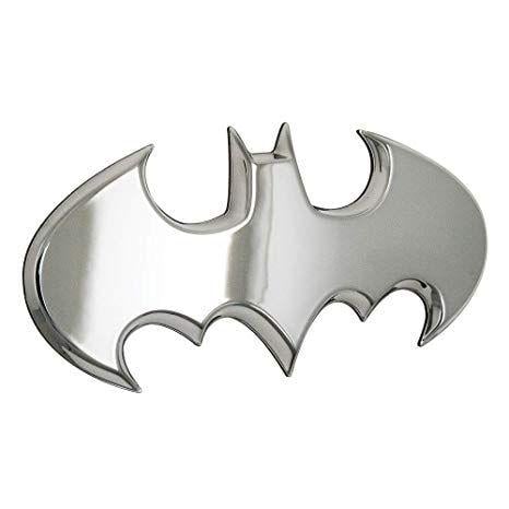 Batwing Logo - Fan Emblems Batman Car Badge, Chrome Batwing Logo 3D Automotive Sticker  Decal, Flexes to Fully Adhere to Most Smooth Surfaces - Vehicles, Laptops,  ...