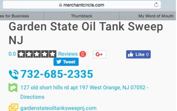 MerchantCircle Logo - Garden State Oil Tank Sweep NJ is on Merchant Circle! by Garden ...