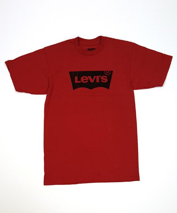 Batwing Logo - Levi’s Men’s Batwing Logo Tee Shirt – Cardinal Red