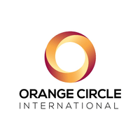 With Orange Circle Company Logo - Orange Circle International