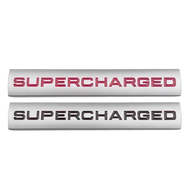Supercharged Logo - US $4.09 18% OFF|Auto Sticker Emblem Badge for SuperCharged Logo for Audi  Land Rover BYD Renault Nissan Volvo Car Decoration-in Car Stickers from ...
