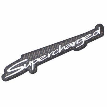 Supercharged Logo - Genuine Toyota TRD Supercharged Emblem Carbon Fiber Look Sold Individually #PTR26 35000