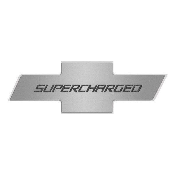 Supercharged Logo - ACC® Hood Panel Badge with Supercharged Logo