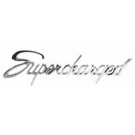 Supercharged Logo - Supercharged Script Emblem