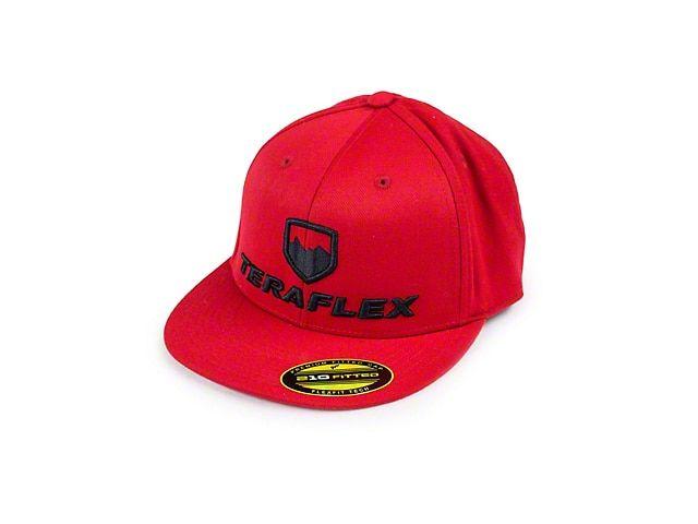 TeraFlex Logo - Teraflex Premium FlexFit Flat Visor Hat