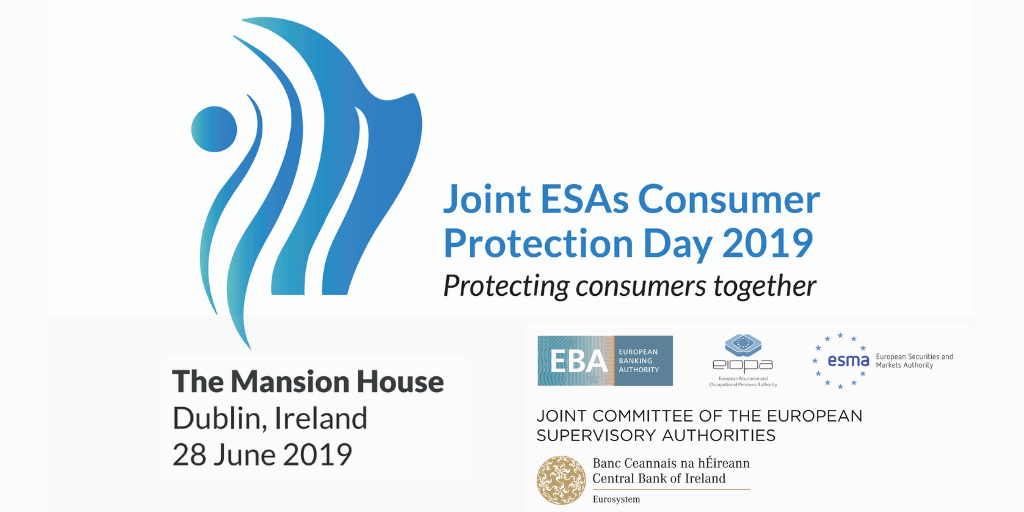 Esma Logo - Joint ESAs Consumer Protection Day 2019 - Live coverage on June 28