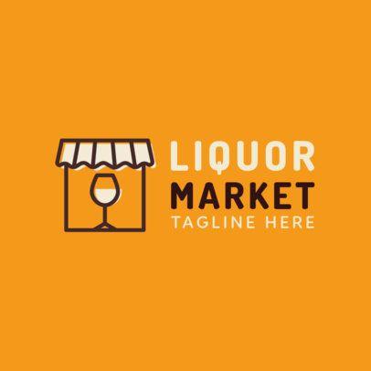 Booze Logo - Placeit - Liquor Store Logo Design Maker with Neon Style Booze Clipart