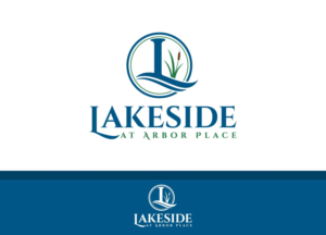 Lakeside Logo - Modern, Elegant, Apartment Logo Design for Lakeside at Arbor Place