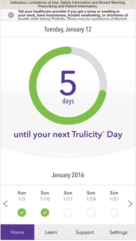 Trulicity Logo - Eli Lilly offers app for people with diabetes using once-per-week ...