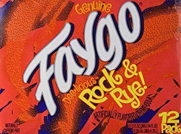 Faygo Logo - Faygo - Rock & Rye! Soda - 12 Pack of 12-oz. Cans