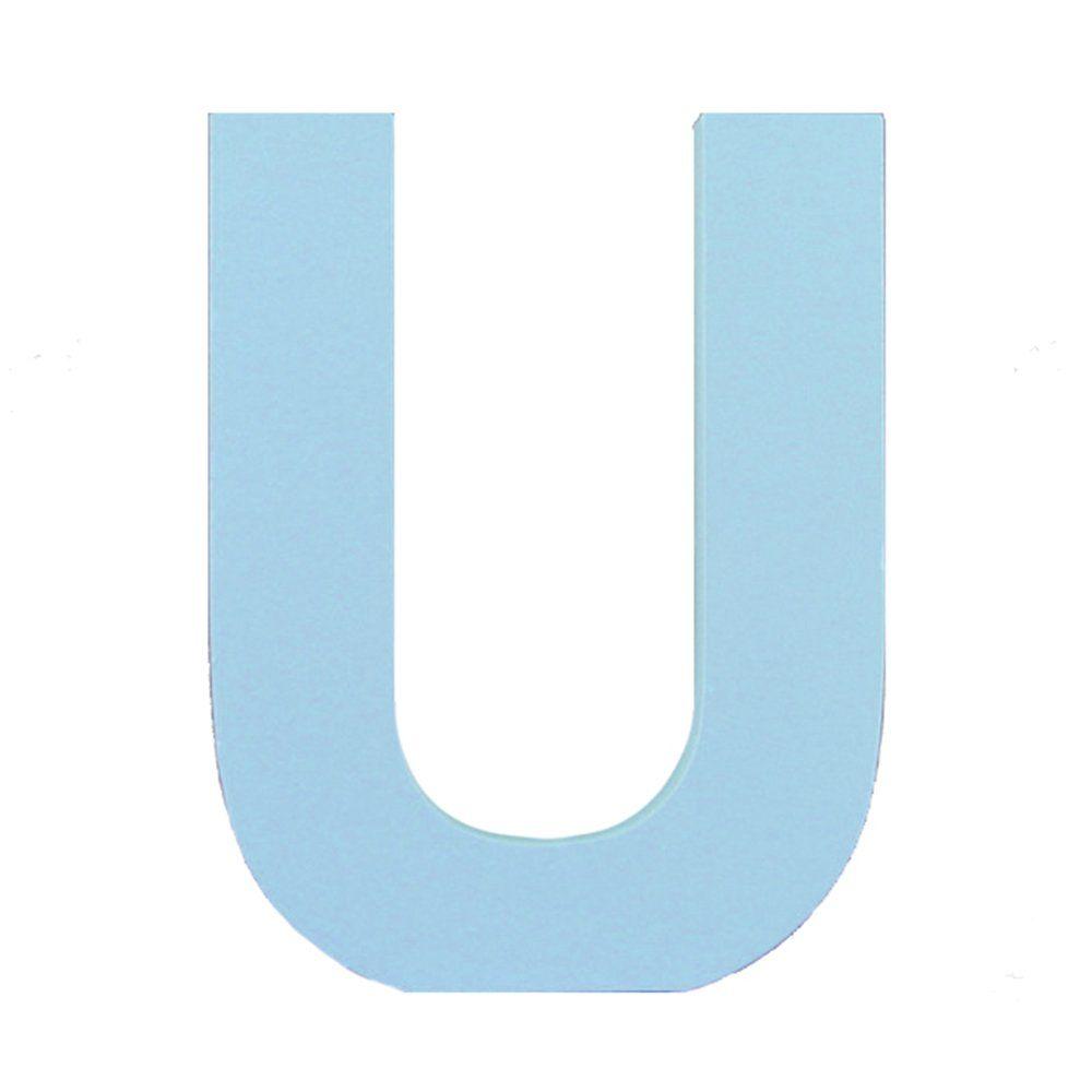 Blue Letter U Logo - Amazon.com: Aspire 3D Wooden Hanging Wall Letters Alphabet Wall Home ...