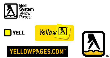 Yellowbook Logo - Thiet ke thuong hieu, Yellow Book with new logo