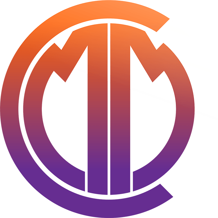 CMM Logo - CMM Logo Orange and Purple 100px copy – Cognitive Mass Media