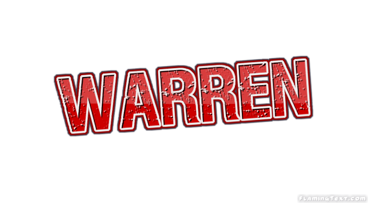 Warren Logo - United Kingdom Logo. Free Logo Design Tool from Flaming Text