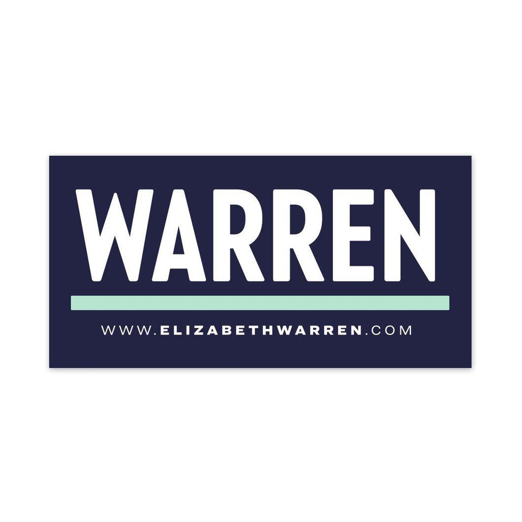 Warren Logo - Warren Magnetic Bumper Sticker 2 Pack