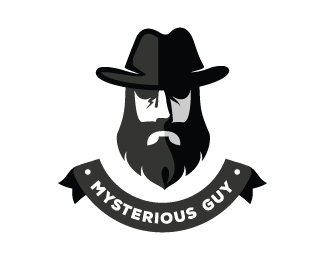 Guy Logo - mysterious guy logo Designed