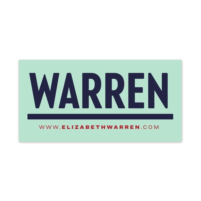 Warren Logo - Stickers & Buttons