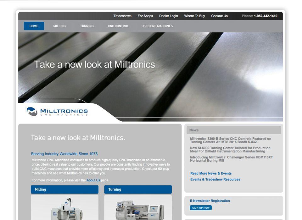 Milltronics Logo - Our Work: Milltronics Brand Identity and Website Development