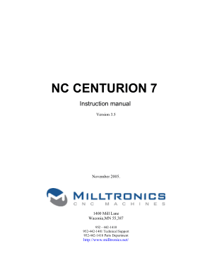 Milltronics Logo - Milltronics NC Centurion 7 Programming Manual pdf - CNC Manual