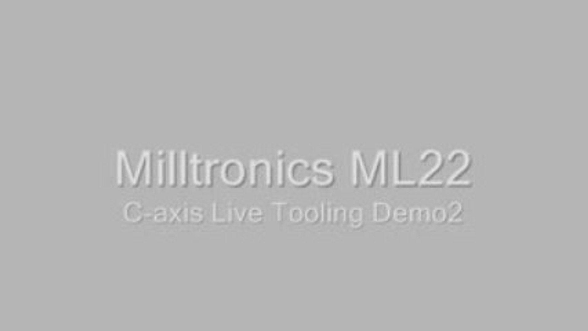 Milltronics Logo - Milltronics ML22 C Axis Combination Lathe