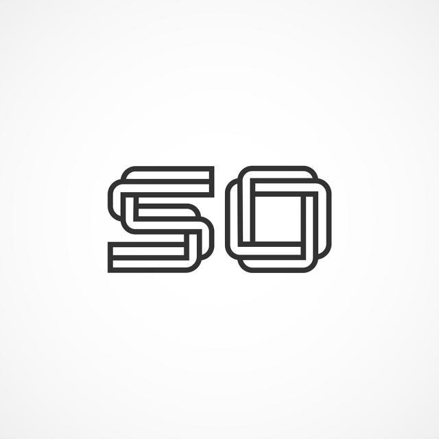 So Logo - initial Letter SO Logo Template Template for Free Download on Pngtree