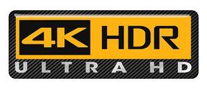 HDR Logo - Details about 4k HDR Ultra HD 2.75