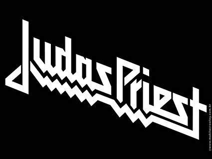 Judas Priest Logo - Judas Priest Logo Decal Sticker, H 5 By L 9 Inches, White, Black, Silver,  Yellow, Blue, or Orange