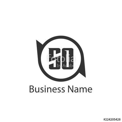 So Logo - Initial Letter SO Logo Template Design