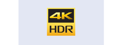 HDR Logo - Sony 4K Ultra HD Blu Ray™ Player. UBP X800 With High Resolution Audio