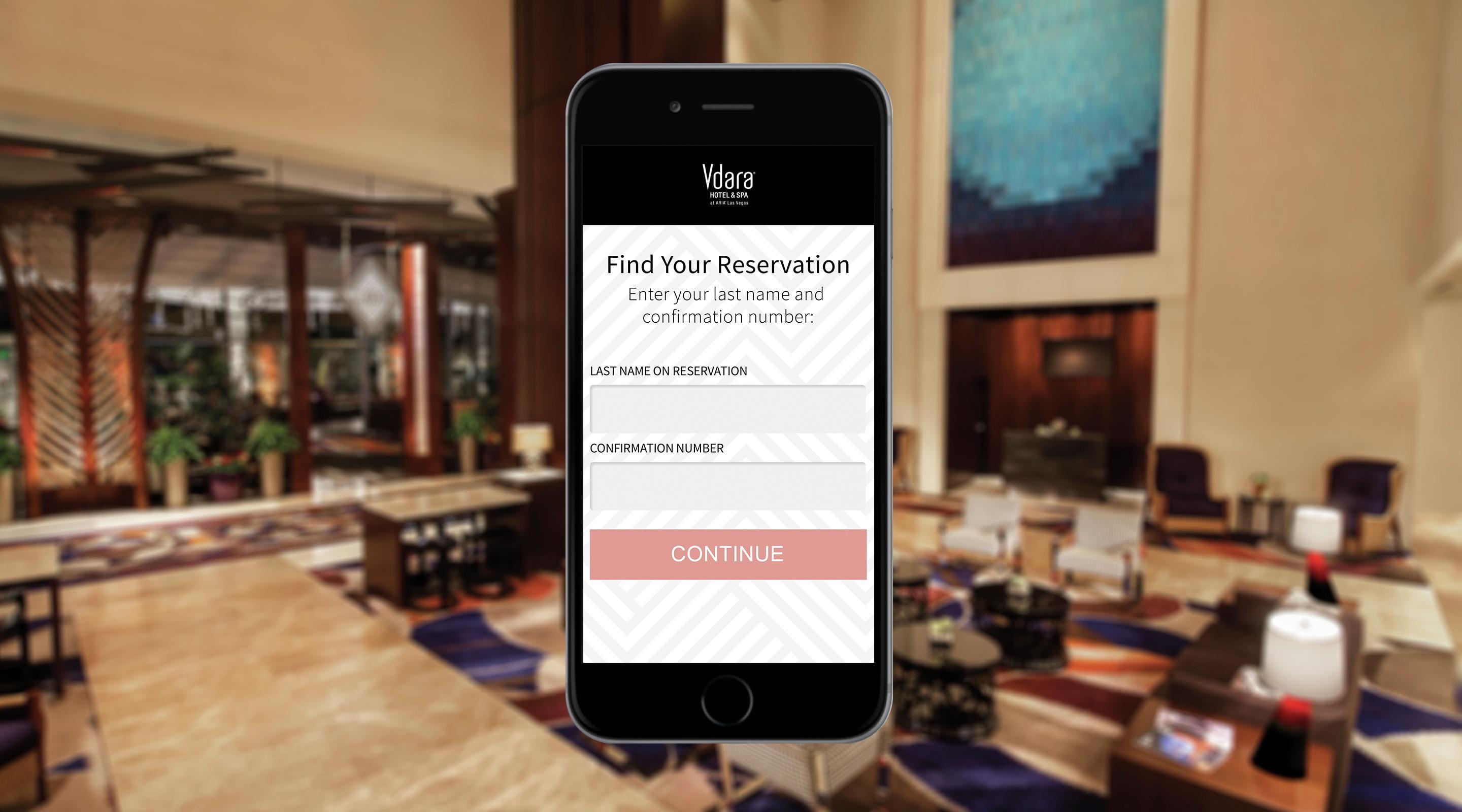 Vdara Logo - Mobile Check In Hotel & Spa