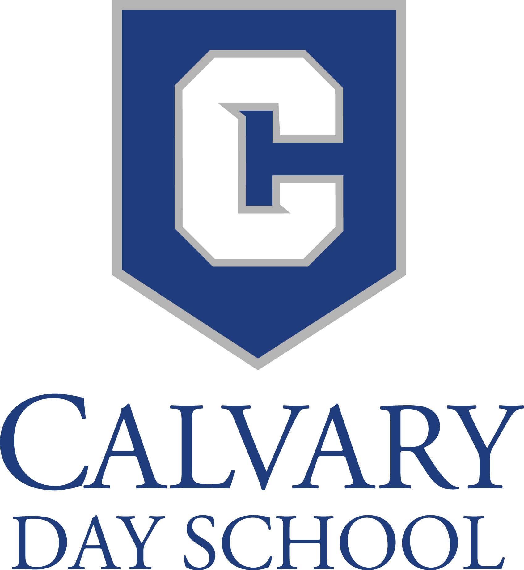 Calvary Logo - Calvary Day School Logo Two Color Vertical Day School