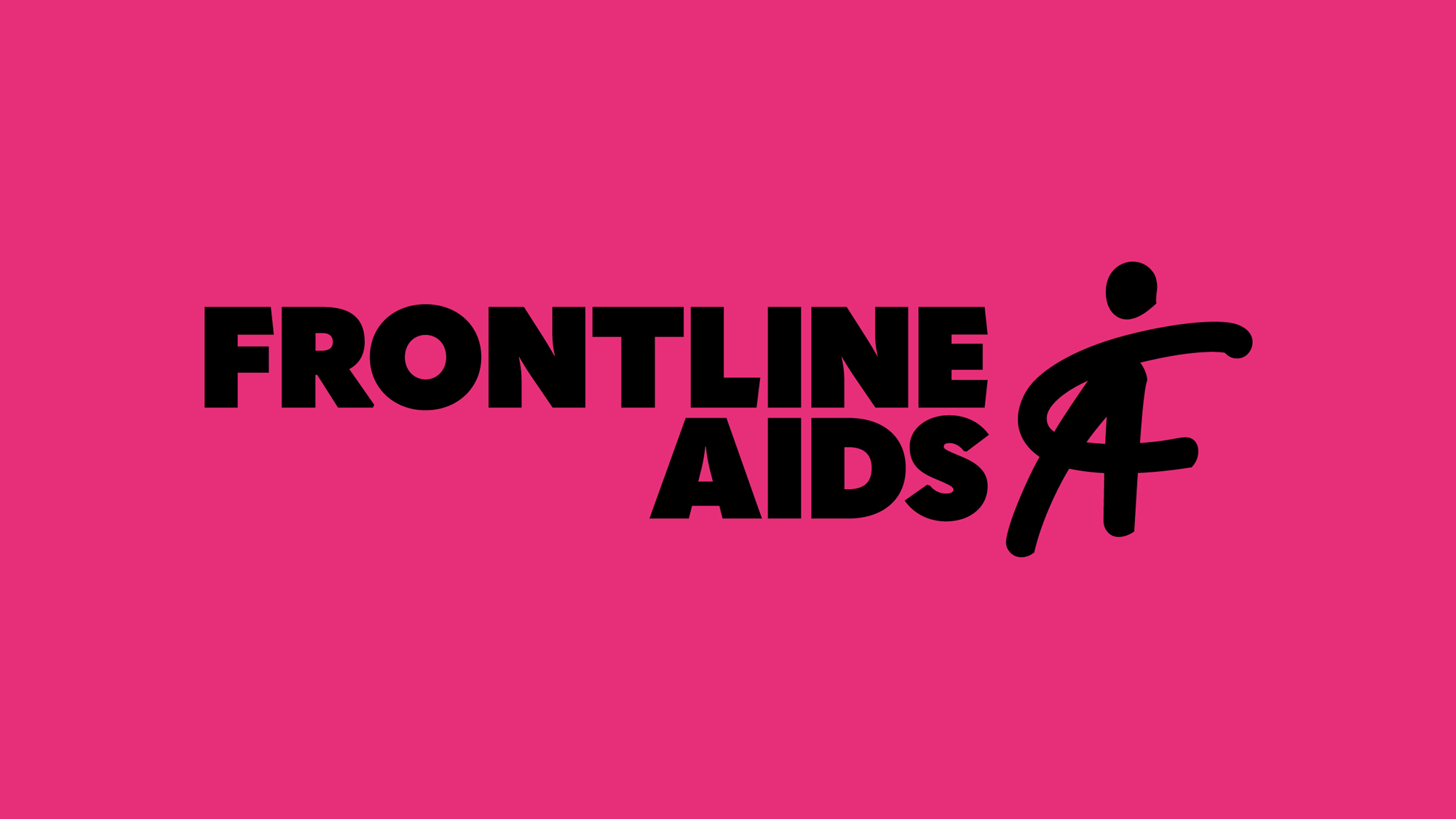 Aids Logo - Brand New: New Logo and Identity for Frontline Aids by Brandpie