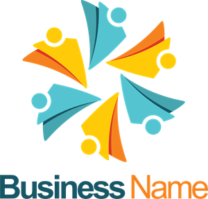 Business Team Logo - Happy people company Logo Vector (.AI) Free Download