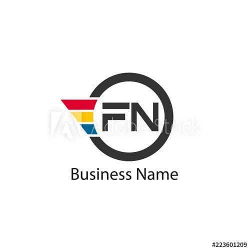 FNH Logo - Initial Letter FN Logo Template Design this stock vector