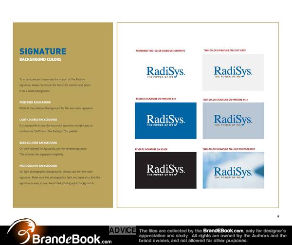 Radisys Logo - Brand Manual Corporate Identity Guidelines PDF Download Categories ...